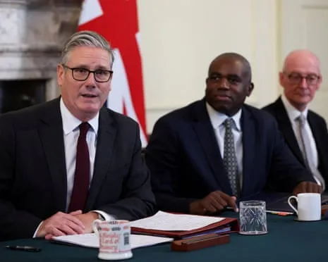 Keir Starmer Presides Over Cabinet Meeting As Rising Tensions Following Exit of Top Aide